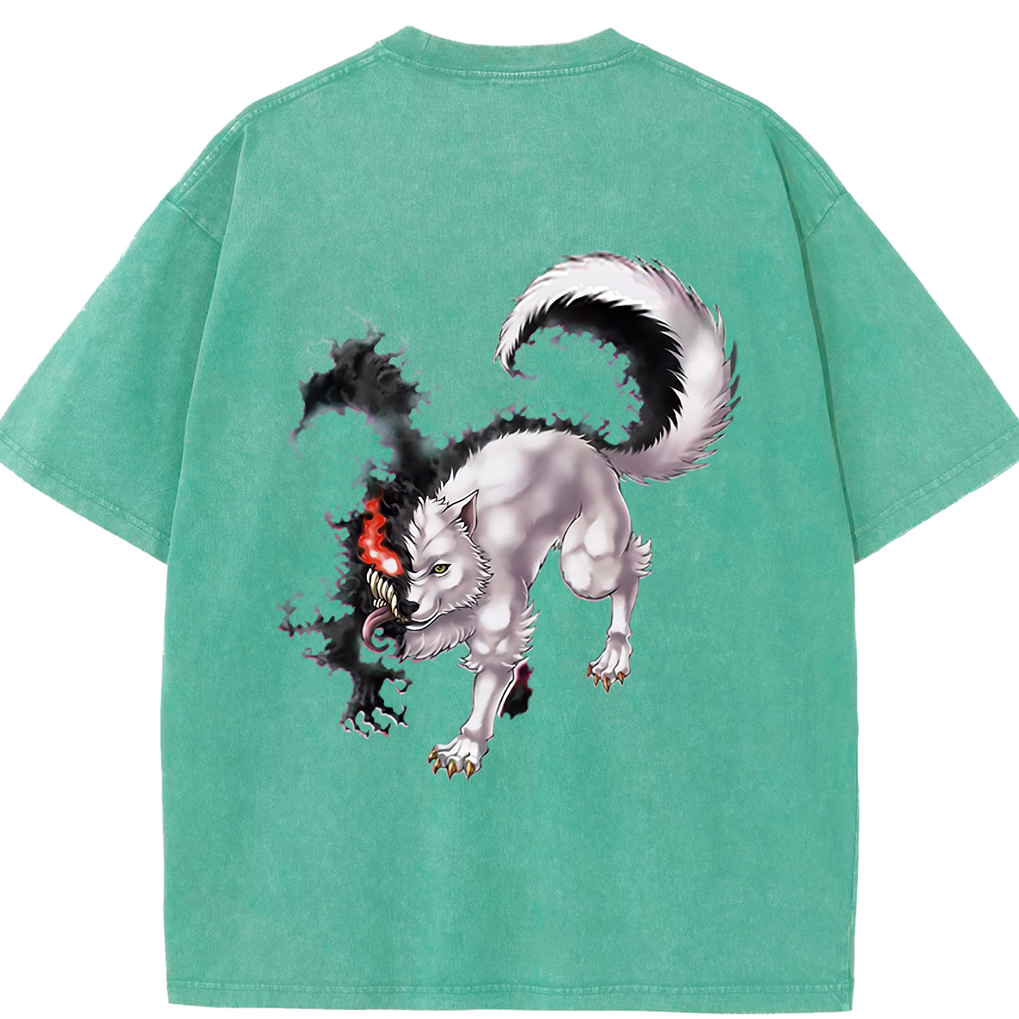 （画像用） 遊☆戯☆王 Yu-Gi-Oh! 綿100% ヴィンテージ風 半袖Tシャツ（背面プリント）